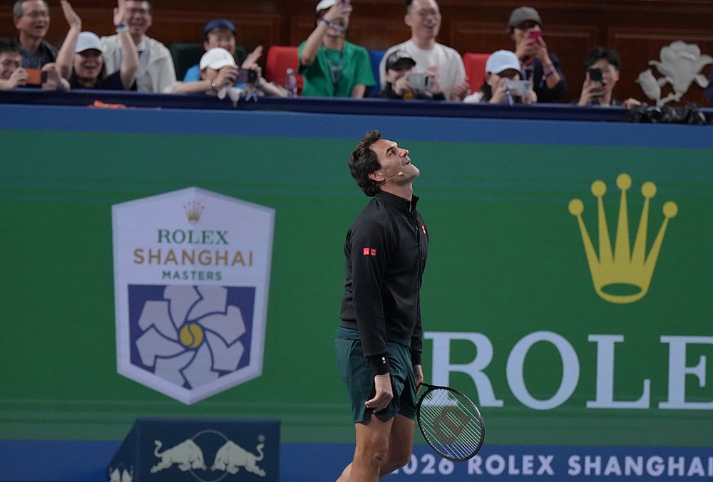 Roger Federer Shanghai

