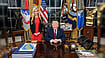 Katie Zacharia Praises Trump After Five Days as White House Press Secretary: ‘It Was an Honour’ X@KatieZacharia : Former White House Press Secretary Katie Zacharia with US President Donald Trump