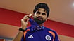 India Captain Shreyas Iyer Receives Impact Player of the Series Medal After Rain-Hit 5th T20I | Photo: X/BCCI : Shreyas Iyer with the impact player of the series award
