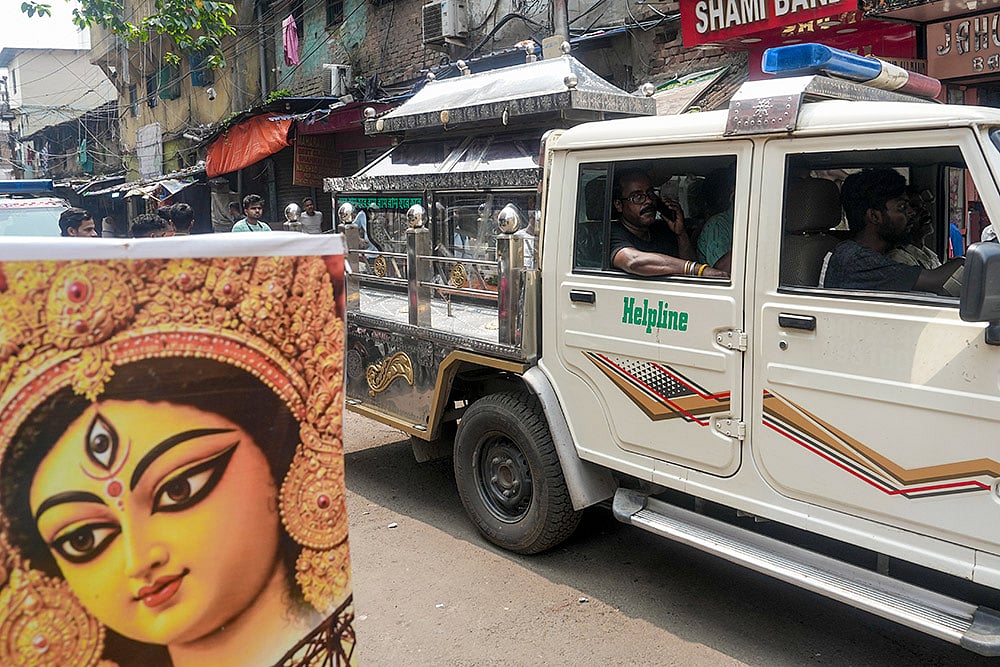 Chorbagan Durga Puja pandal stampede