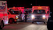 Deadly Fire Engulfs Canadian Military Base, Spreads Into Surrounding Community | X : Ambulances lined up outside Wainwright Health Centre after the deadly blast at Canadian Forces Base Wainwright
