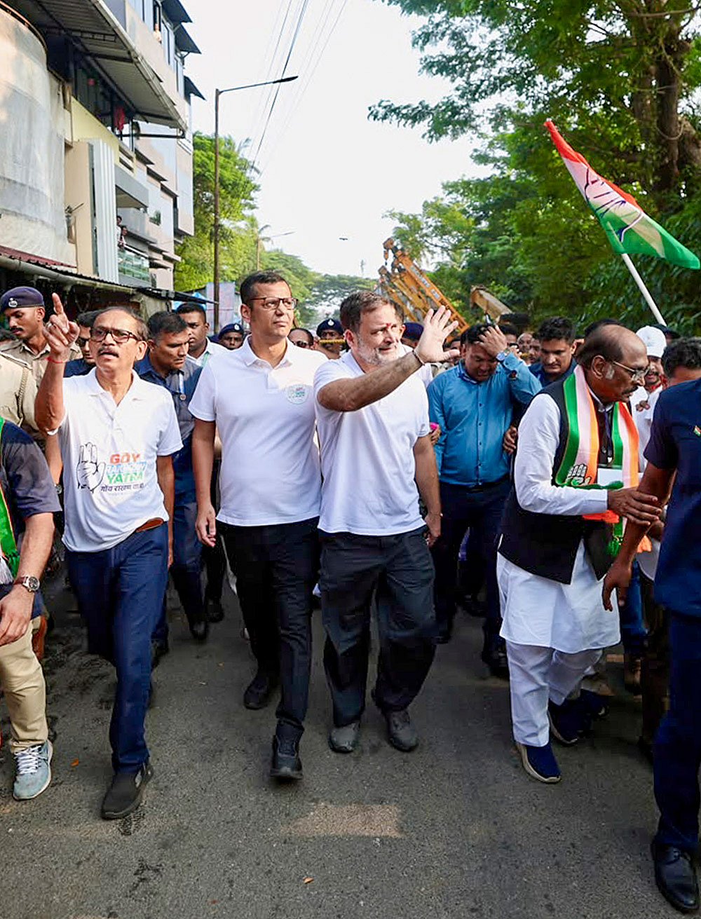 Goy Rakhonn Yatra in Goa Rahul Gandhi