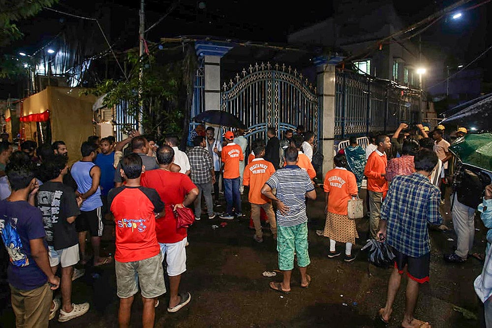 Chorbagan Durga Puja pandal stampede