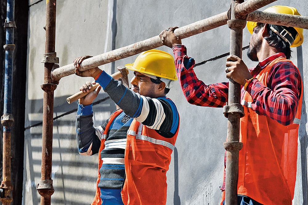No Clear Upward Progression: The revival of blue-collar jobs in India does not automatically mean better work - | Photo: Tribhuvan Tiwari