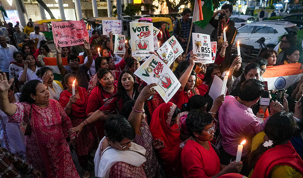 Mahila Congress demands justice for Ankita Bhandari