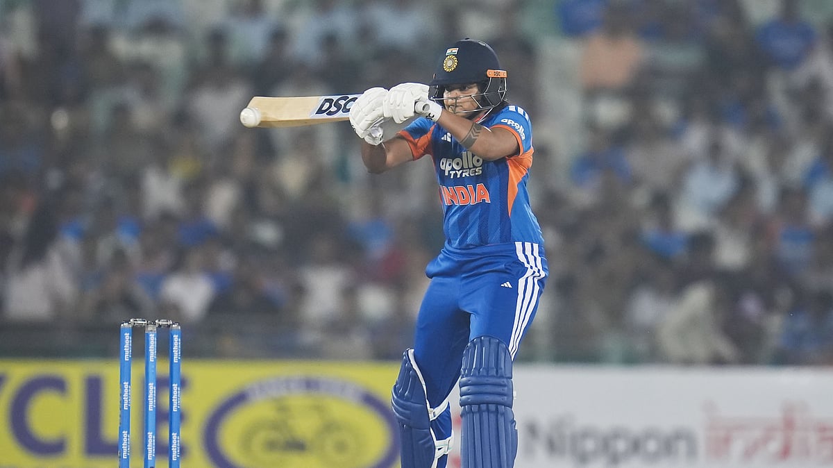 Shafali Verma smashed 55 off 25 balls, while captain Smriti Mandhana remained unbeaten on 47 off 25 deliveries. - X/@BCCIWomen