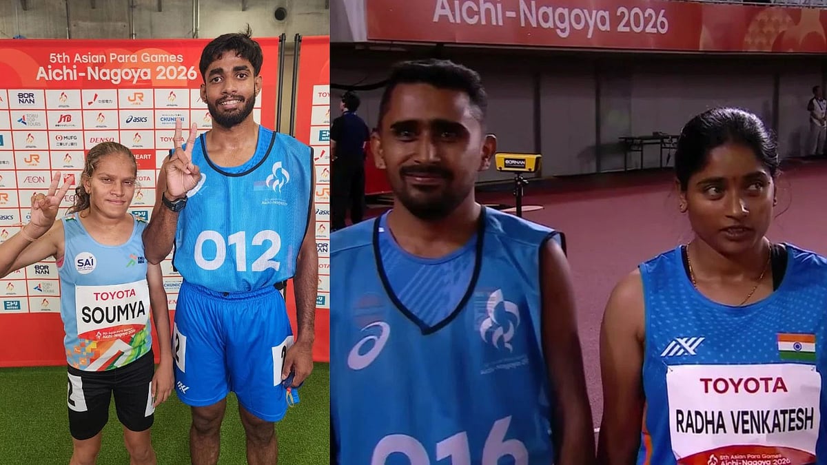 Asian Para Games 2026: Soumya Kumar Wins Gold, Radha Venkatesh Bags Silver In 1500m - PCI