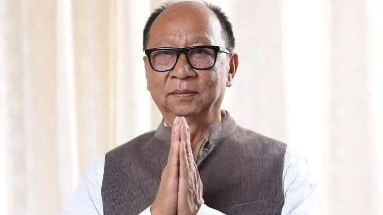 Manipur Chief Minister Y Khemchand Singh - X