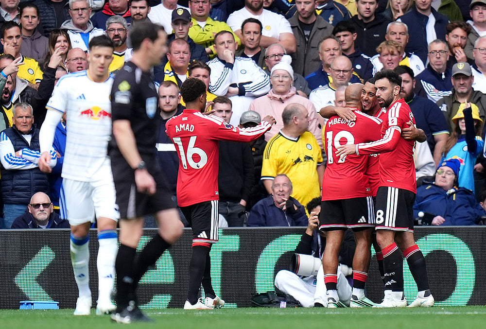 Leeds Vs Manchester United Premier League soccer highlights-Bryan Mbeumo