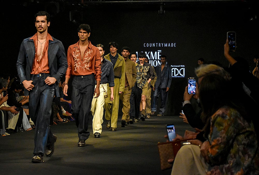 creations by designer labels Countrymade and Pawan Sachdeva