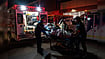 Canada Military Base Fire Kills Four Soldiers, 39 Injured In Alberta John Ulan/The Canadian Press via AP : Paramedics load an injured person into an ambulance at the Wainwright Health center after a fire at Canadian Forces Base Wainwright
