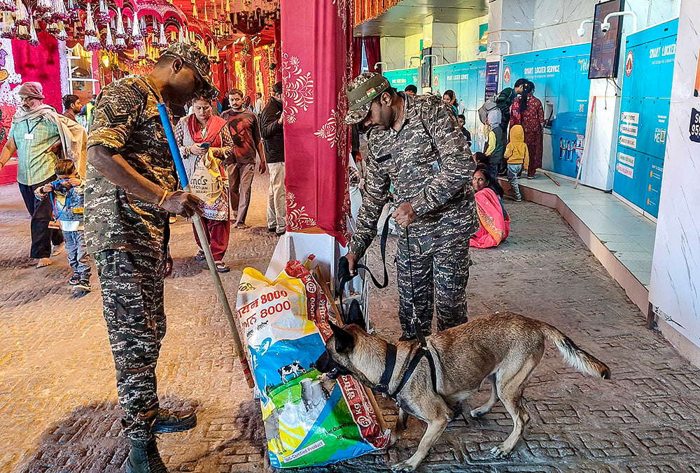 Security at Vaishno Devi Bhawan
