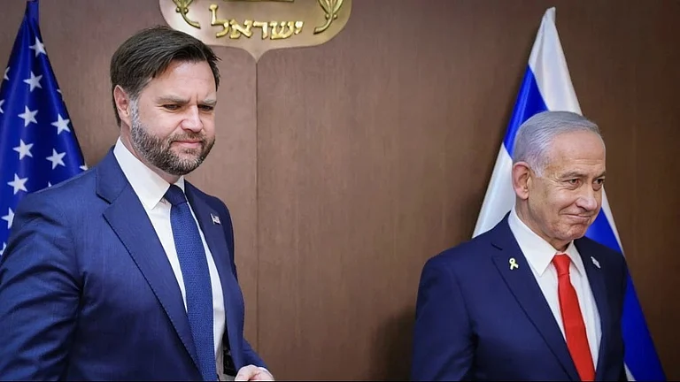 Trump backs Netanyahu ahead of Israel’s October 27 election, but Vance declines to follow suit. - X