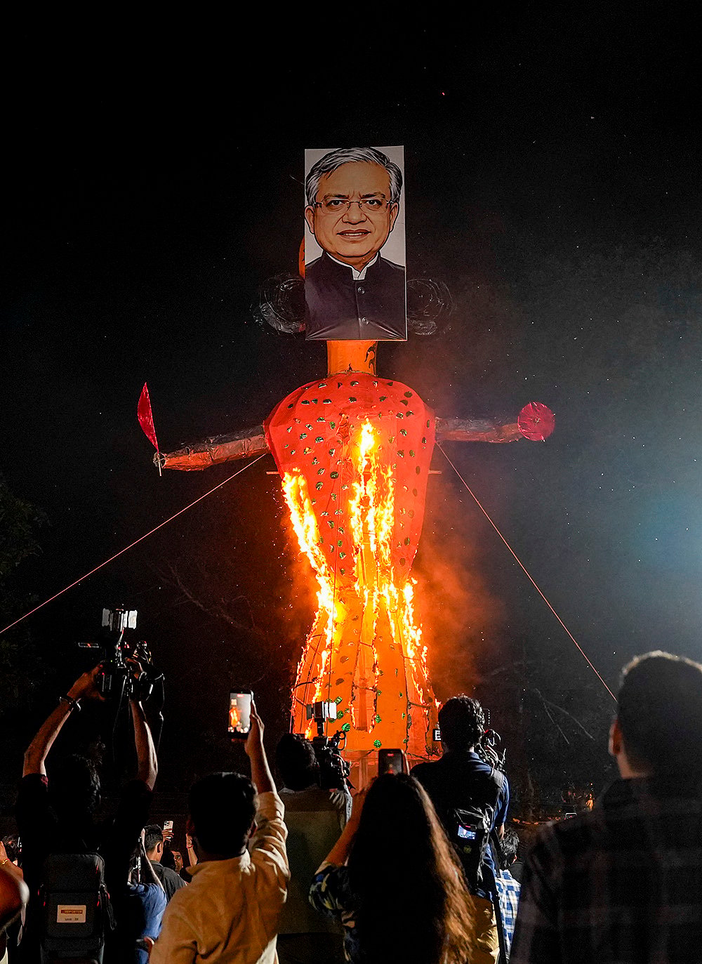 Congress protest against BJP