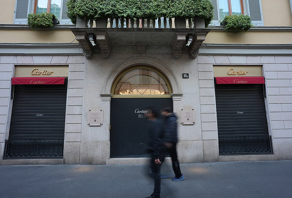 Milan Italy unrest
