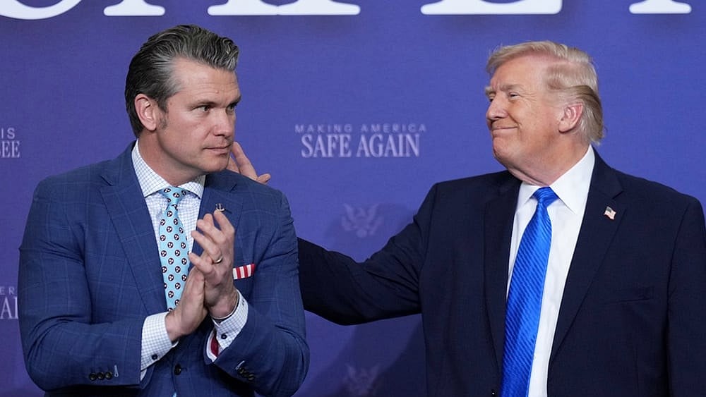 Pete Hegseth has created a Pentagon Office of Religious Affairs that will report directly to him. - AP
