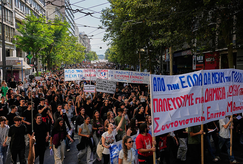 greece unrest news