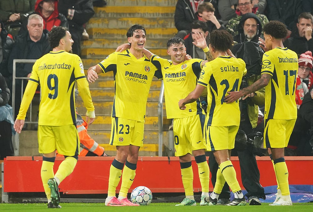 Liverpool vs Villarreal Champions League highlights-Villarreals Sergi Cardona