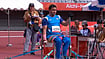 | Photo: Screengrab (Waves) : Ayush Verma in action during the shot put final on Wednesday at the Asian Para Games