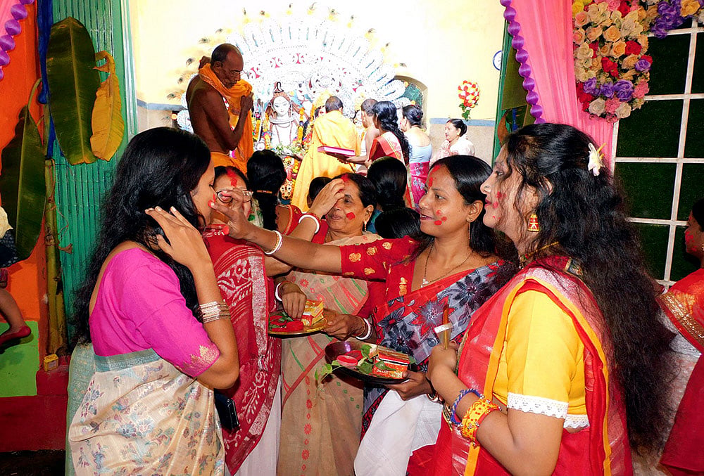 Sindoor Khela Bankura west bengal