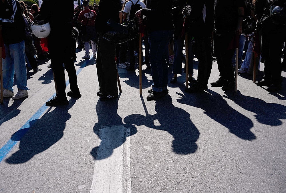 free education protests greece
