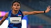 Asian Para Games Highlights, October 21, Day 6: Simran, Dilip Gavit Win Gold; India End Day With 62 Medals Media_SAI/X : Simran Sharma captured her second gold medal of the tournament, setting a new Asian Para Games record with a timing of 12.02 seconds in the Women's 100m T12 final.