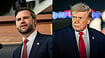 X@VP/ X@WhiteHouse : US President Donald Trump, Vice President JD Vance