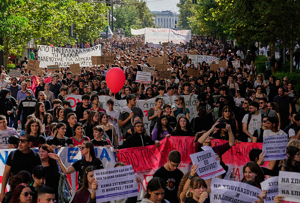 Greece protests cost of living