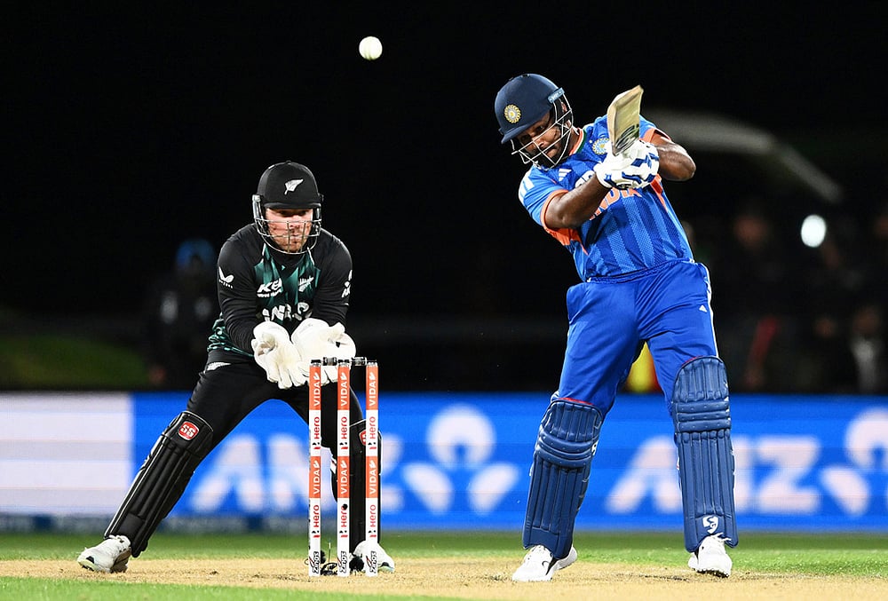 New Zealand vs India 1st t20 cricket highlights-Indias Sanju Samson