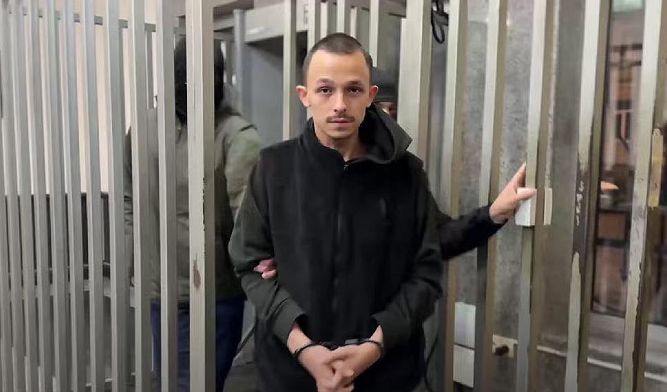David Adrian Kercso in footage released by Abkhazia's State Security Service in December 2024. -  | File Photo