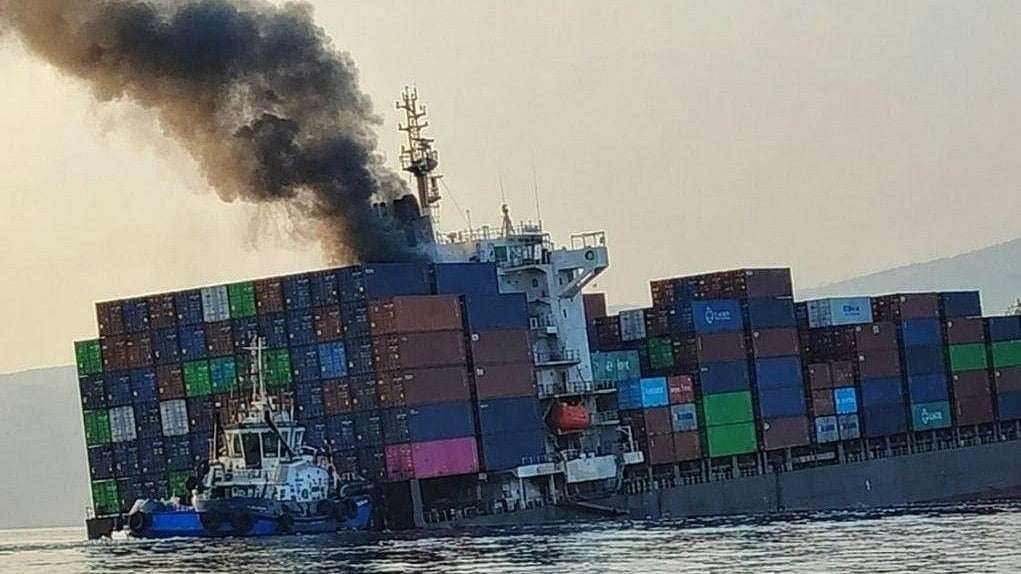 Representative Image - Four Vessels Hit, Three Strike Mines Near Hormuz - X