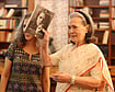 Sonia Gandhi Makes X Debut, Recalls Rajiv Gandhi Meeting Ahead Of Memoir Launch
| Photo: AICC via PTI : Congress Parliamentary Party Chairperson (CPP) and MP Sonia Gandhi, right, during the unveiling of her upcoming book 'Belonging: A Journey of Love', as she makes her debut on Instagram, in New Delhi.