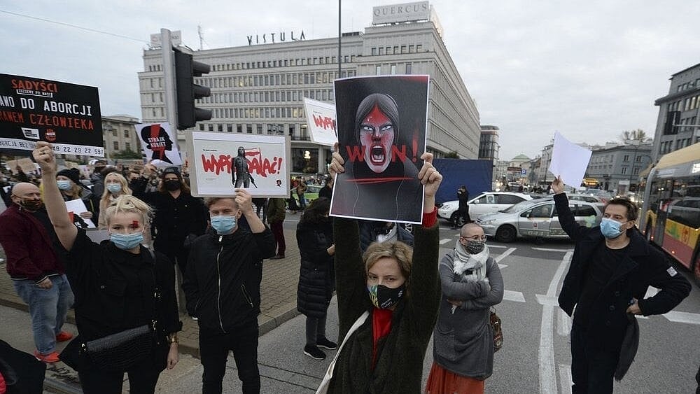 Protestors In Poland - File Photo