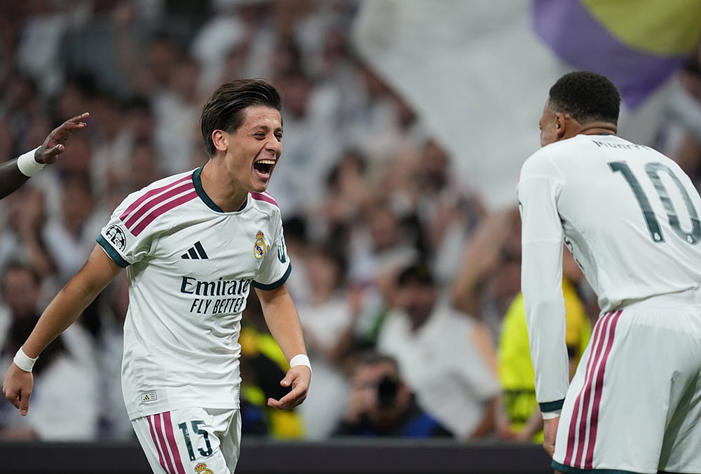 Real Madrid Vs RB Leipzig UEFA Champions League highlights-Arda Guler