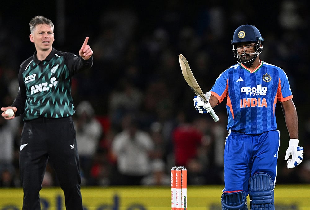 New Zealand vs India 1st t20 cricket highlights-Indias Sanju Samson