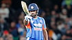 | Photo: X/BCCI : Sanju Samson top-scored for India in the first T20I against New Zealand on Thursday, October 12, at the Hagley Oval