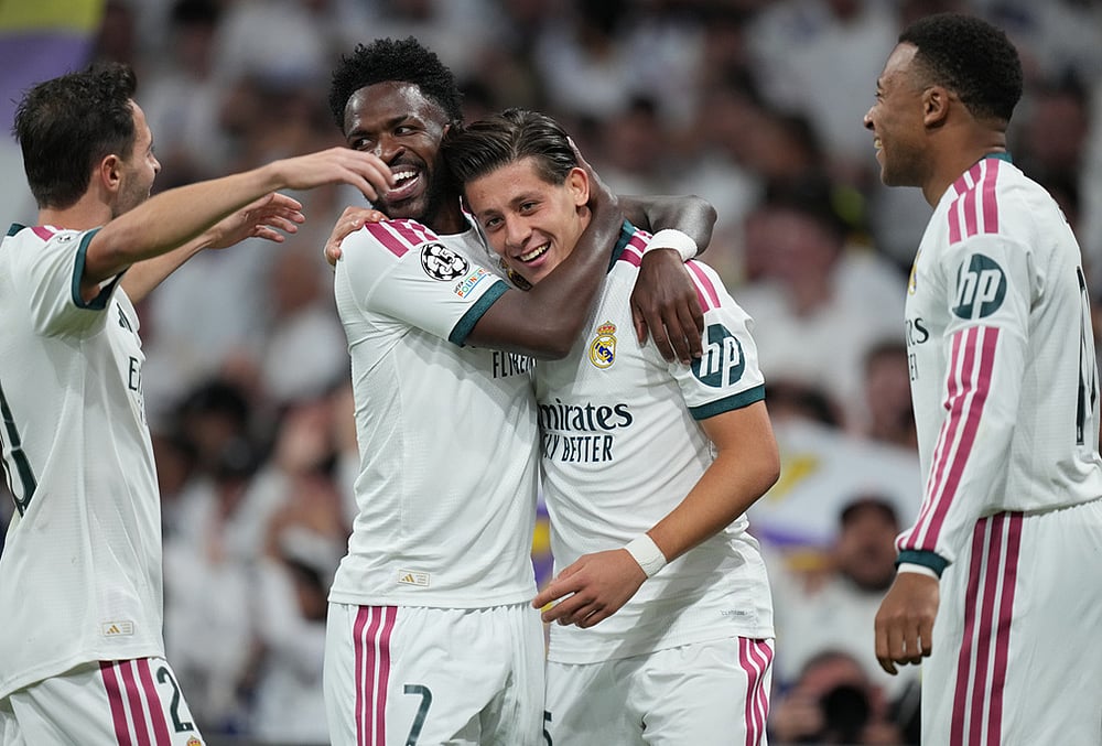 Real Madrid Vs RB Leipzig UEFA Champions League highlights-Arda Guler