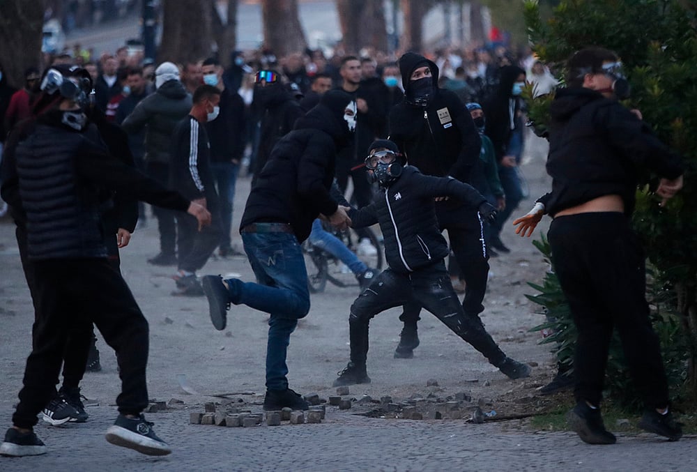 Albania anti-government protest