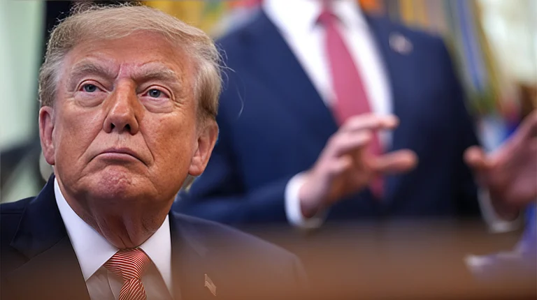 Donald Trump denies that Washington is negotiating with Iran but predicts an outcome to the conflict fairly soon. - X