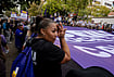 | Photo: AP/Jose Luis Villegas : Members of SEIU Local 1000 march near the state capitol during a one-day strike on Wednesday, Oct. 21, 2026, in Sacramento, California. 
