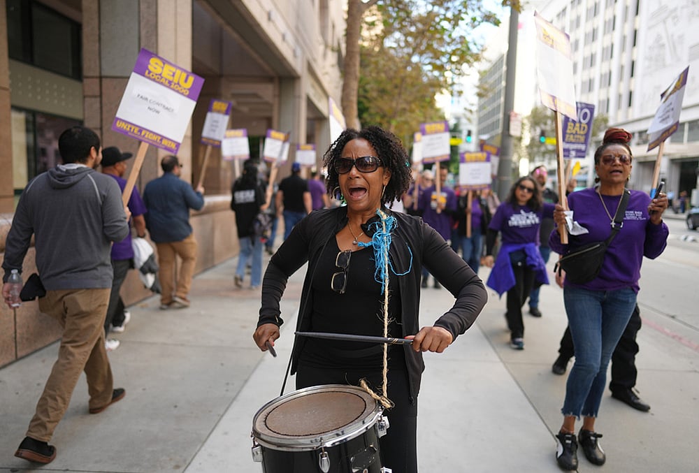 sacramento state worker protest