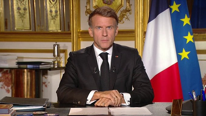 X@ManonAubryFr : French President Emmanuel Macron 