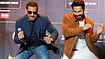 Salman Khan Steals the Show at Pre-IIFA 2027 Event: Dances With Varun Dhawan, Teases Rashmika Mandanna Illustration : Salman, Varun Dhawan