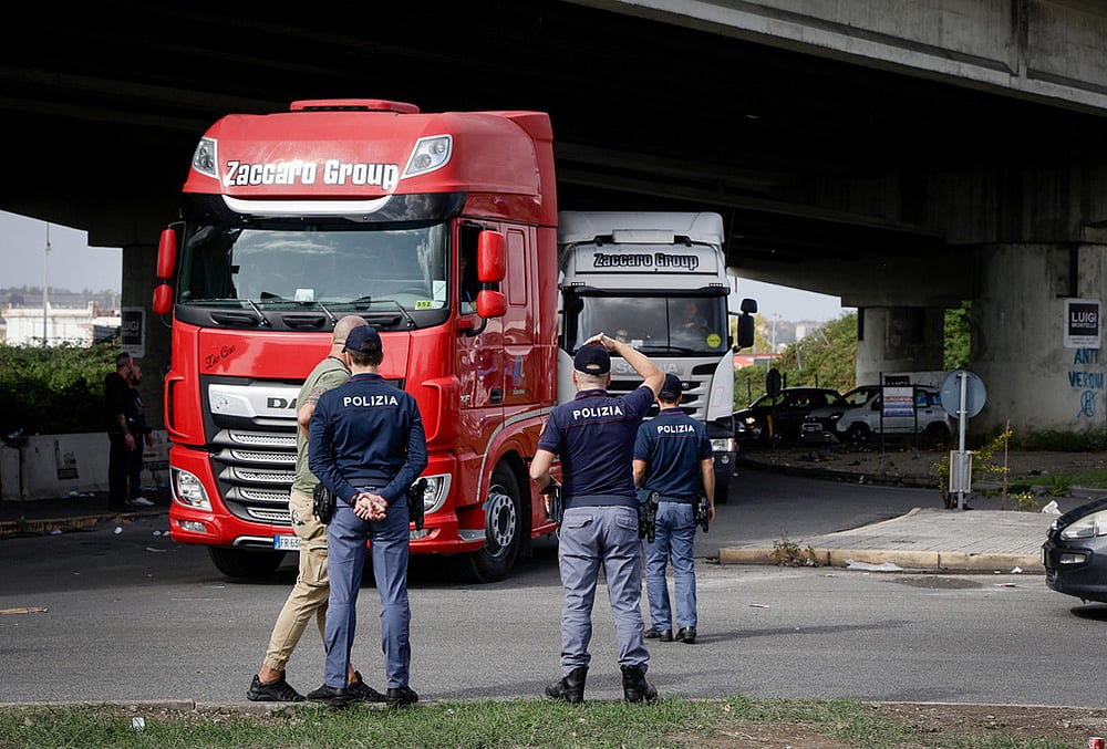 Southern Italy trucker strike 2026