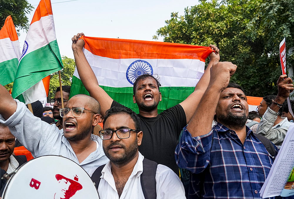 Section 163 BNSS New Delhi protest
