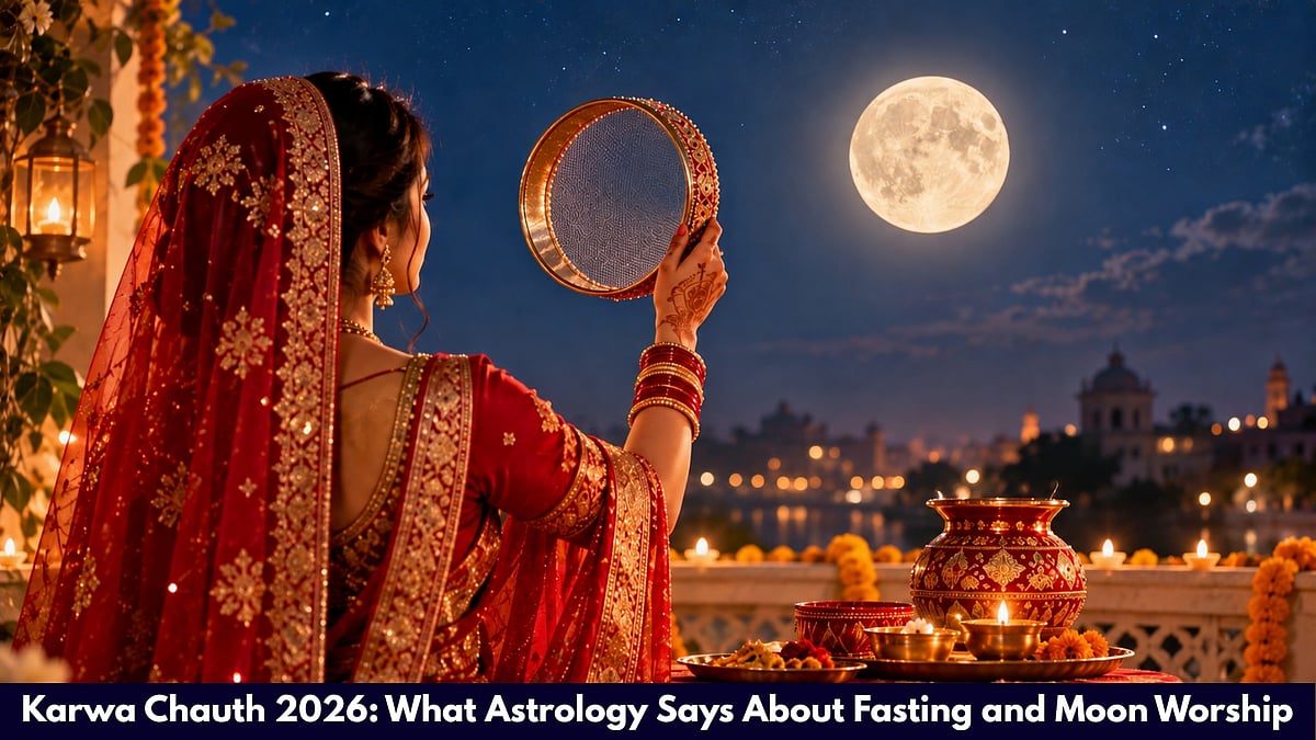 Karwa Chauth 2026: What Astrology Says About Fasting And Moon Worship - null