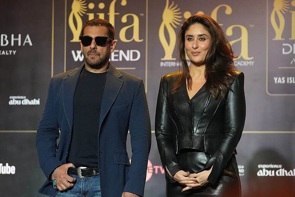 IIFA Awards 2027 Salman Khan, left, and Kareena Kapoor Khan