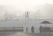 In Photos: As Winter Approaches, Smog Engulfs Delhi NCR | Photo: PTI/Salman Ali : A layer of smog envelops Kartavya Path amid poor air quality, in New Delhi, Friday, Oct. 23, 2026.