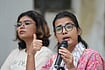 Day In Pics: October 24, 2026 | Photo: PTI/Salman Ali : All India Students' Association (AISA) National President Neha Bora addresses a press conference at the CPI(ML) Liberation Parliamentary Office, in New Delhi.