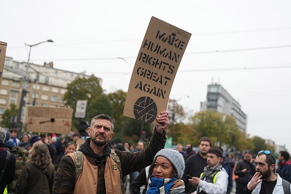 French demonstrations